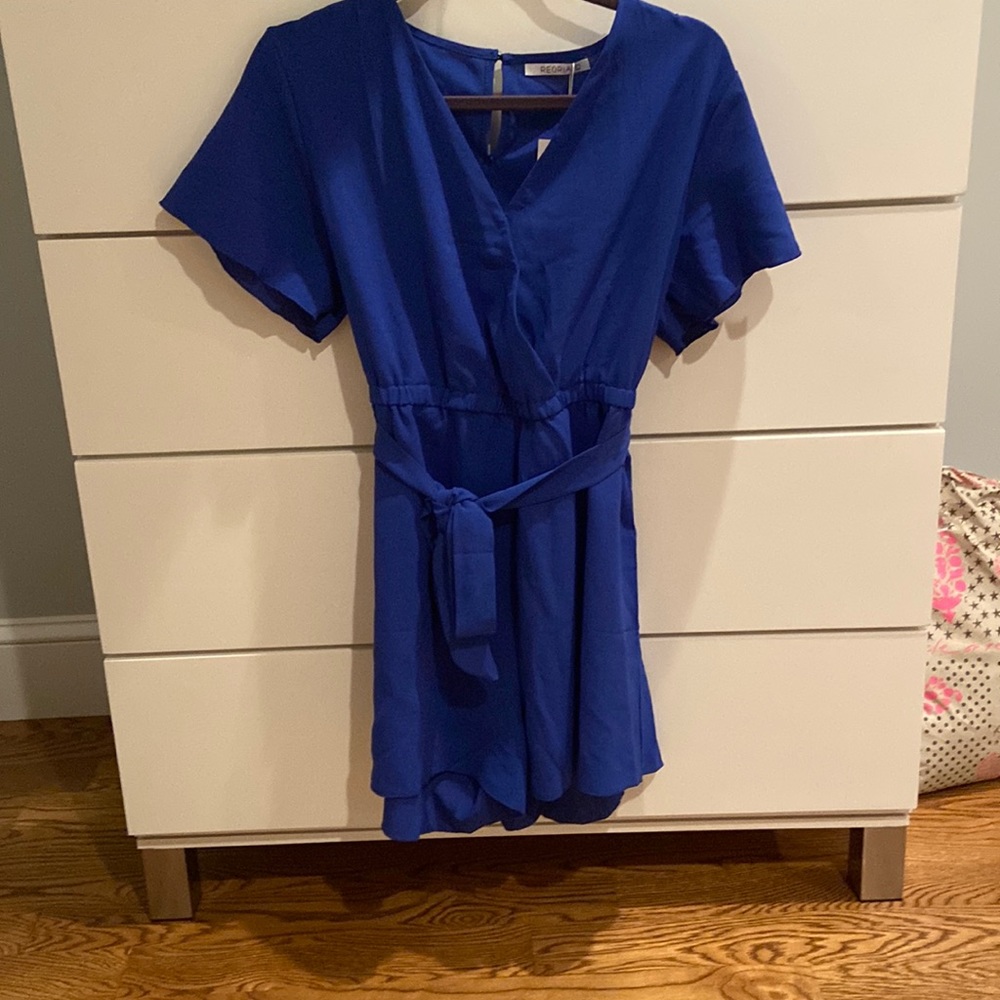 Blue romper